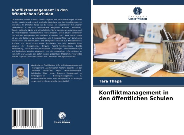 Tara Thapa | Konfliktmanagement In Den öFfentlichen Schulen | Taschenbuch (2021)-image