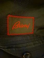 Brioni Palatino Blazer Men’s 48R Navy Blue 100% Wool 2-Button Jacket Italy 48RUS