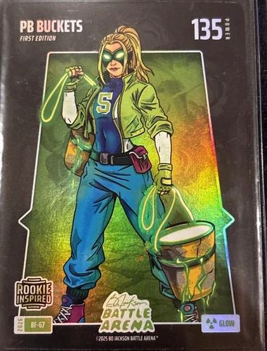 2026 Bo Jackson Battle Arena PB Buckets `Paige Bueckers` RC BF67 BattleFoil GLOW