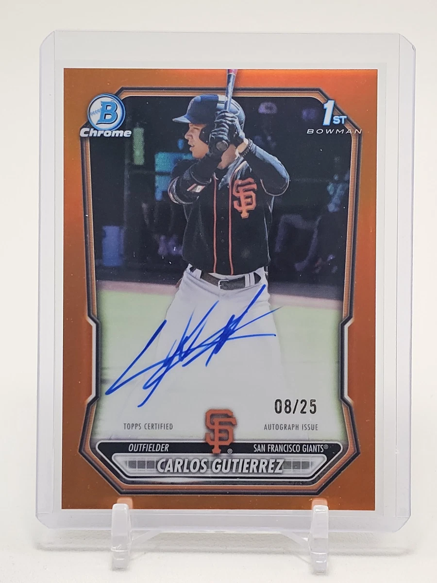 Bowman Chrome Orange Auto for sale | eBay