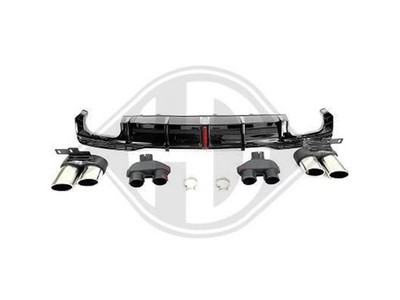 DIFFUSOR Stoßstange. Hinten. A7 für  18  SPORT-OPTIK