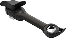 Kuhn Rikon Auto Safety Master Opener for Cans, Bottles and Jars, 9 X 2.75 Inches