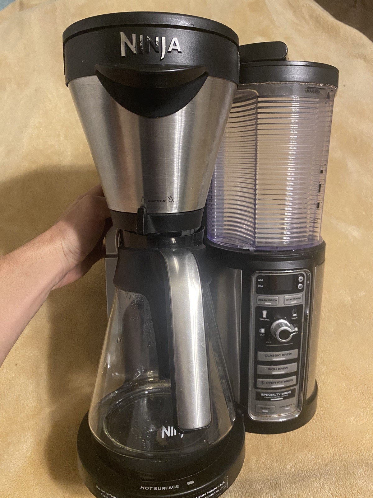 Bar Brewer Automatic Programmable W/ Glass Carafe