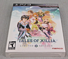Tales of Xillia LIMITED EDITION (PS3) Factory Sealed NEW - Music CD + Art Book
