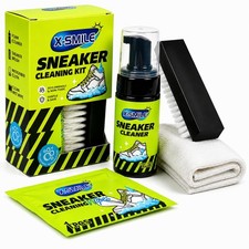 Sneaker Cleaning Kit, Foam Cleaner for White Shoes, PU Synthetic, Canvas, Mesh