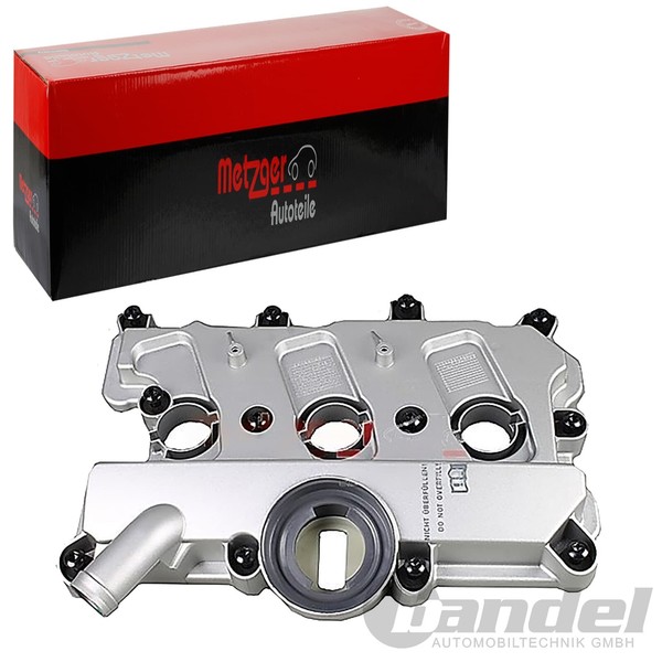 Metzger Ventildeckel MIT Schrauben Links Passend FÜR Audi A4 A5 A6 A7 A8 Q5 Q7-image
