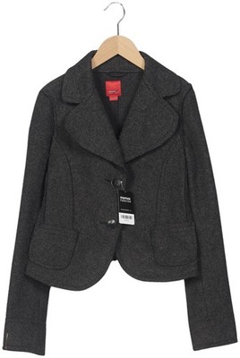 Esprit Blazer Damen Business Jacke Kostümjacke Gr. EU 38 Wolle Grau #5fkn3gw