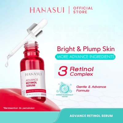 HANASUI Advance Retinol Serum Anti-Aging Serum für feine Linien Glatte Textur