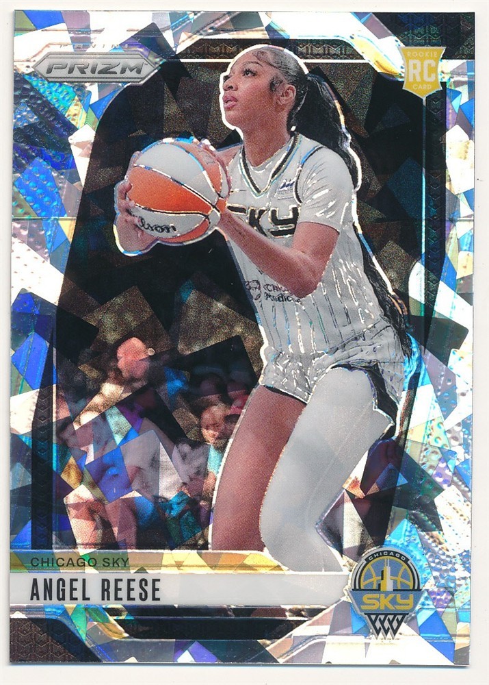 ANGEL REESE 2024 PANINI PRIZM WNBA #10 RC ROOKIE SILVER ICE PRIZMS SKY MINT SP
