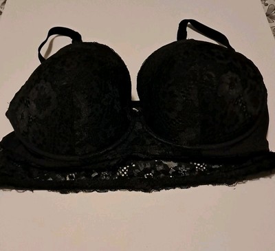 Adore Me Bra Black Lace Size 40DD