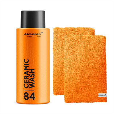  McLaren Ceramic Wash 500ml + 2x Luxus Mikrofaser Handtücher