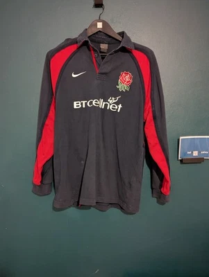 XV De La Rose Angleterre England Away 1999/2001 M + 1 FREE Mystery Shirt ! - Photo 1/4