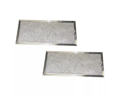 2 Microwave Grease Filter For GE JNM1541MP2SA JNM1541SN1SS JNM1541SN2SS