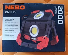 NEBO OMNI 2K Multi-Directional Worklight/Lamp/Torch-4000mAh PowerBank-USB-Magnet