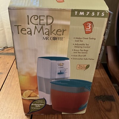 Mr. Coffee Fresh Tea Ice Tea Maker NEW OPEN BOX