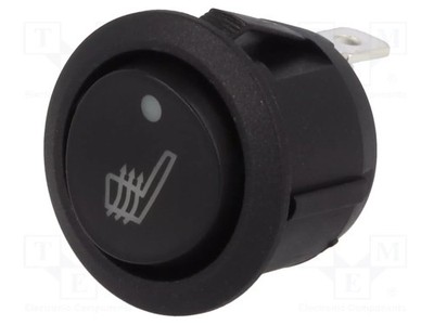 ON-OFF-ON Pos: 3 20A/14VDC ROCKER SP3T weiss 14VDC R13-273-DC