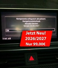 NEU! Audi A1,A2,A3,A4,A5,A6,A7,A8, 4G C7 Navigation Update Europa 2026 + Carplay