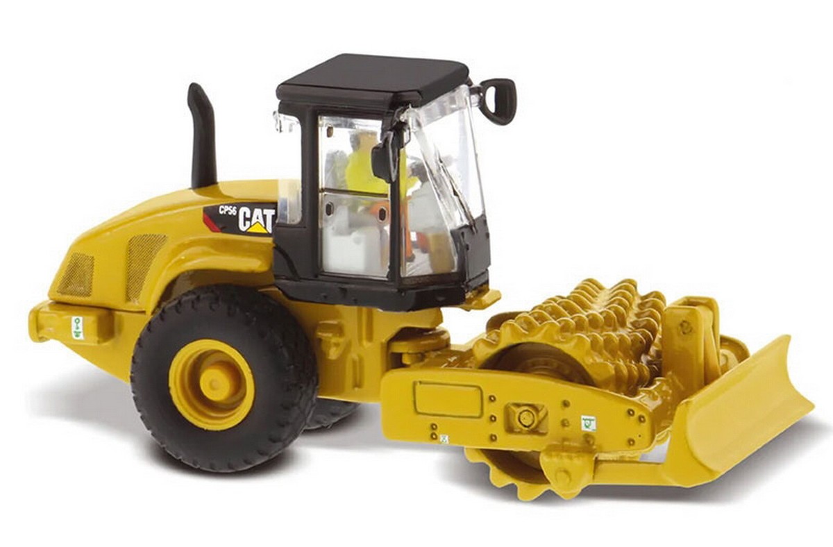 ミニカー 1/87 DM CAT キャタピラー CS56 85247 DM 1/87 Cat CS56 Padfoot Drum Vibratory Soil Compactor