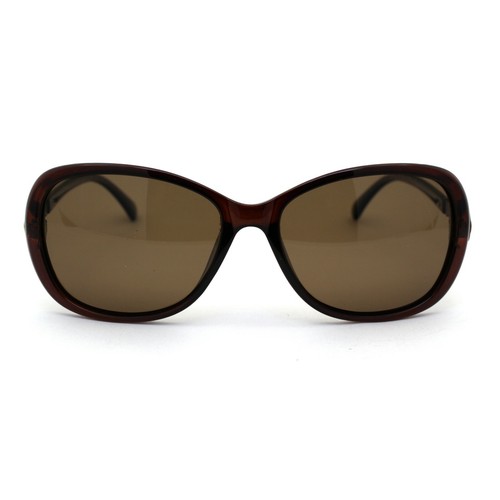 Polarisierte Damen Strass Schmuck Scharnier Diva Sonnenbrille - Bild 11 von 17