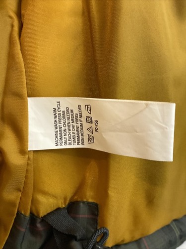 Timberland Puffer Vest Full Zip & Snaps Logo Men Large L Pockets - Picture 6 of 12