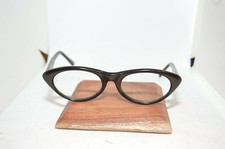 Vintage Liberty U.S.A. Cateye Eyeglass/Sunglass Frames 48 18 5 1/4" Brown