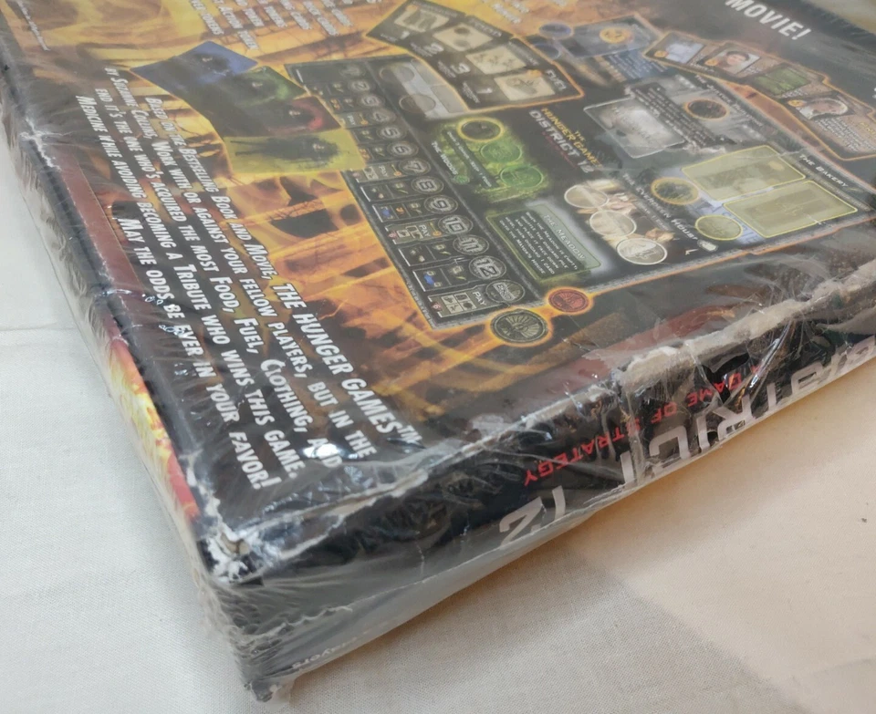 The Hunger Games District 12 Board Game of Strategy ~NEW, Damaged Box!  - Image 4 of 4