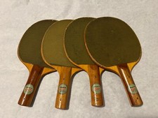 vintage Green munro sports atom selected five ply ping pong paddle
