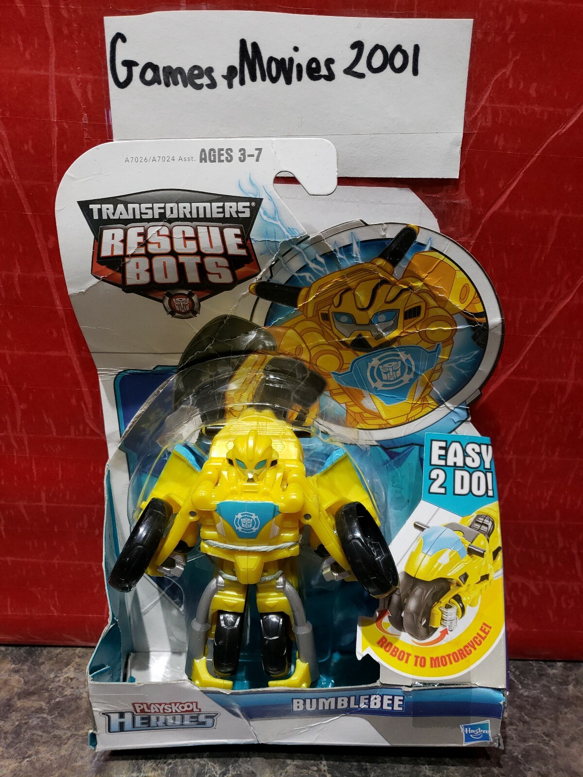 playskool heroes transformers rescue bots bumblebee figure