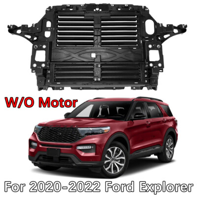 For Ford Explorer 2020 2021 2022 Radiator Support Assembly Shutter Without Motor