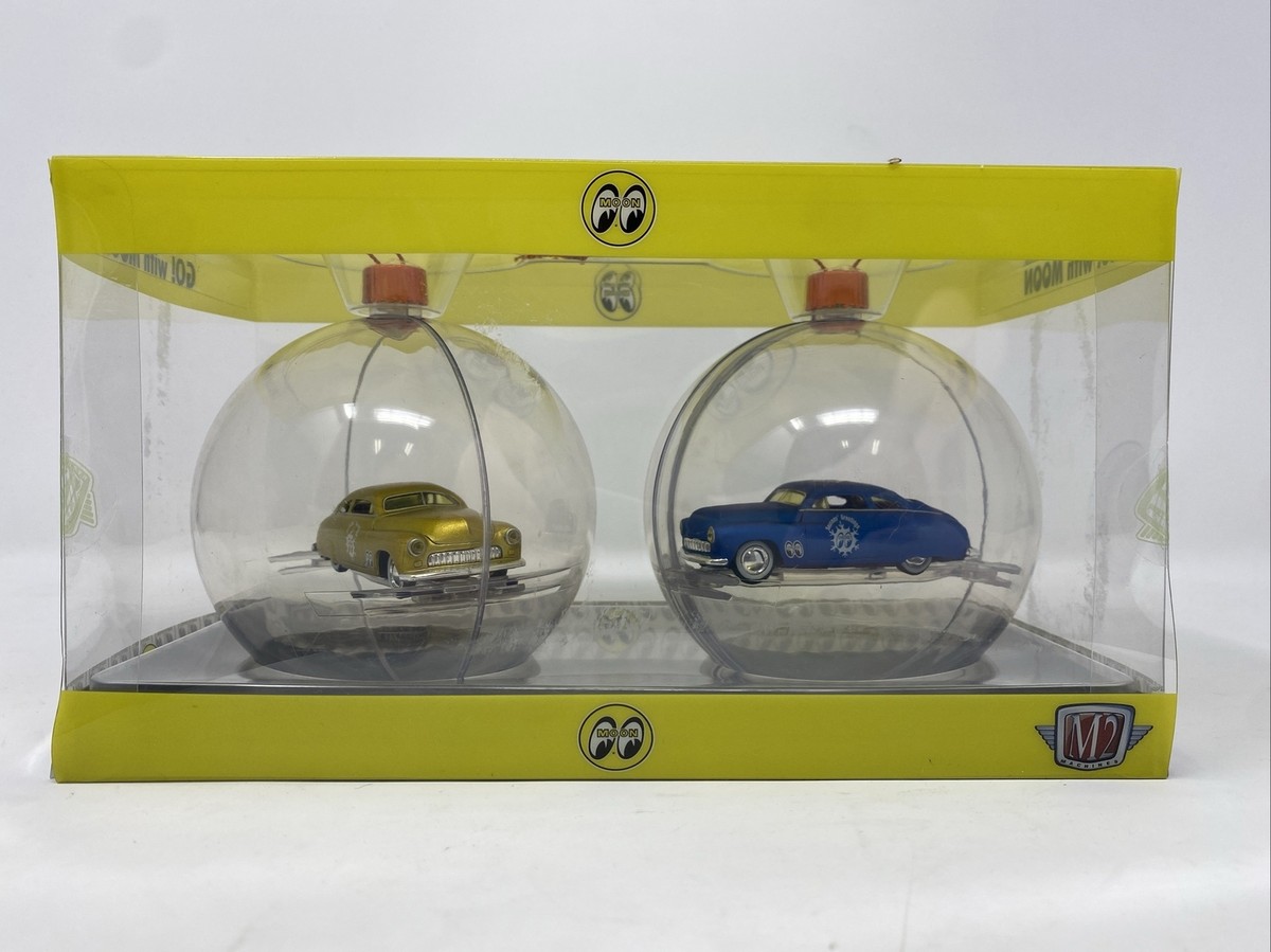 M2 Machines 2023 Christmas Ornaments 1949 Mercury Coupe (MOONEYES
