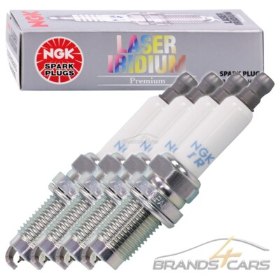 4x NGK ZÜNDKERZE FÜR AUDI A1 8X AB BJ 11- 1.4
