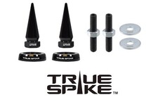 2 True Spike Black Spike License Plate Frame Washers Bolts Kit For Toyota Tacoma