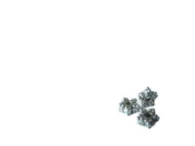Exotic Star-Design Sterling Silver Bali Finding Beads | 8x4mm | 3 Beads |