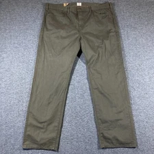 NWT Dockers 5-Pocket Straight Fit  Pants Mens Size 40X30 Army Green