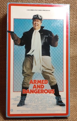 NEW SEALED VHS Armed And Dangerous John Candy 1987 Comedy/Action Eugene Levy