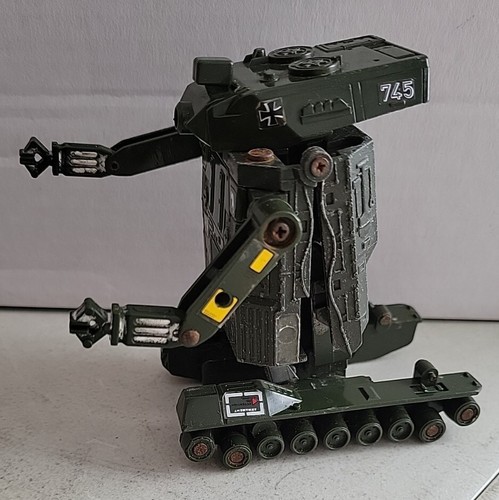 BANDAI JAPAN TRANSFORMER TANK ROBOT 1983 LOOSE INCOMPLETE ACTION FIGURE! L36 - Picture 2 of 6