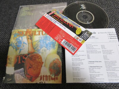 SEPULTURA / attitude /JAPAN LTD CD OBI  