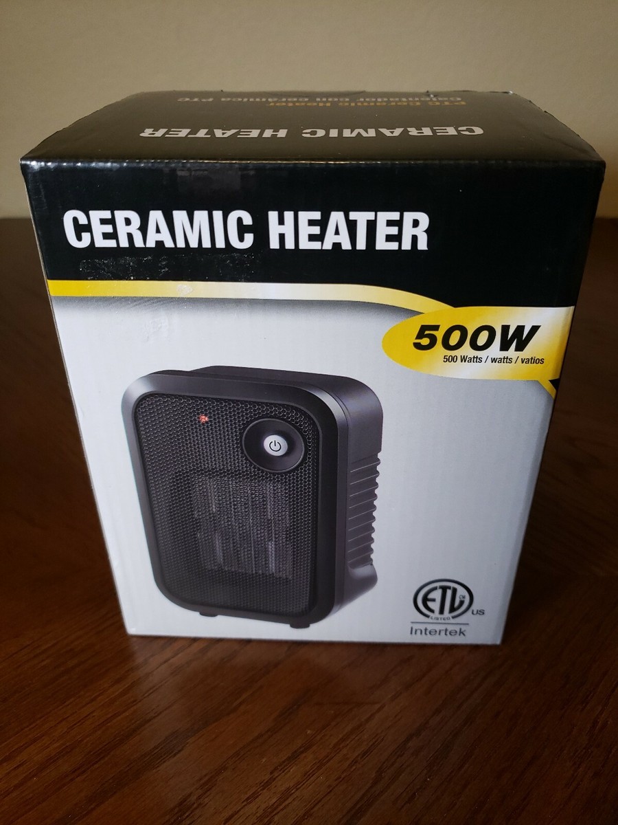 Intertek FH250A-B 500W Ceramic Heater 120V 60Hz | eBay