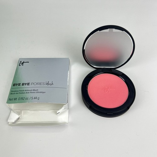 IT COSMETICS , BYE BYE PORES BLUSH AIRBRUSH BLUSH- NATURAL PINK / ROSE NATUREL - Picture 2 of 5