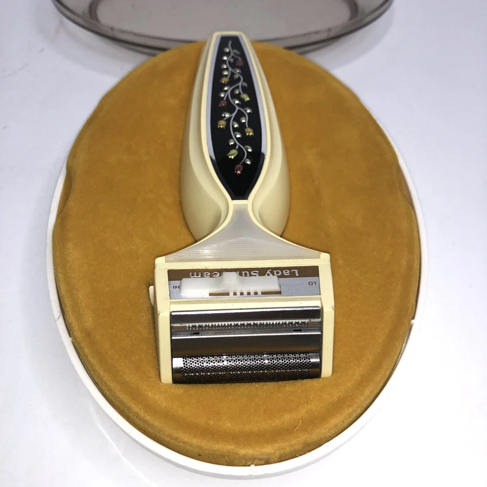 Maquinilla de afeitar eléctrica "Rascal" Lady Sunbeam vintage para mujeres probada y funcionando Foto 3 de 4