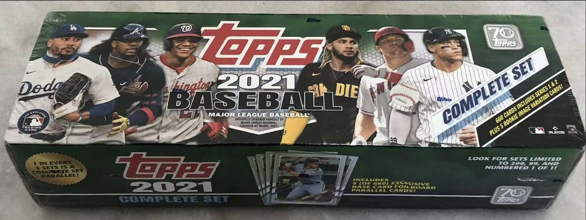 2021 TOPPS COMPLETE SET REGULAR BASEBALL GREEN BOX (WALMART) SCW-7