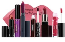 Sephora Give Me Some Bold Lip 6pc Sampler Tarte Kat Von D Bite Laura Mercier NEW