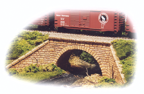 Monroe Models Stone Arch Bridge HO Scale NEW! - Picture 1 of 1