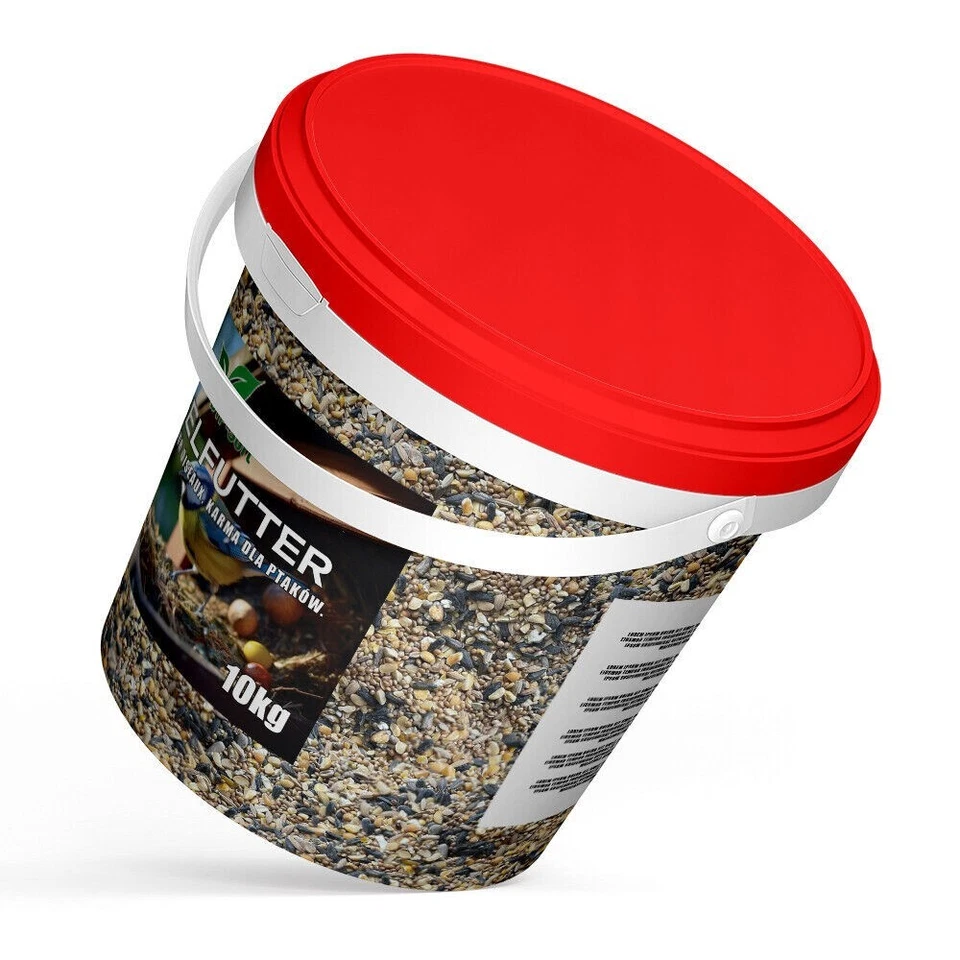 10kg Vogelfutter Streufutter Wildvogelfutter 4 Jahreszeiten Vögel Eimer 10 kg - Bild 3 von 4