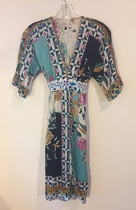 silk kimono style dress