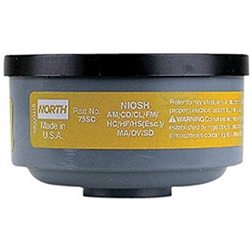 Honeywell North (2er-Pack) organische Dampf- und Säuregas-Atemschutzpatrone N75003L - Bild 1 von 9