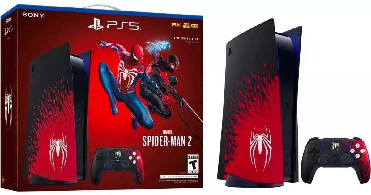  PlayStation 5 Console – Marvel's Spider-Man 2 Limited