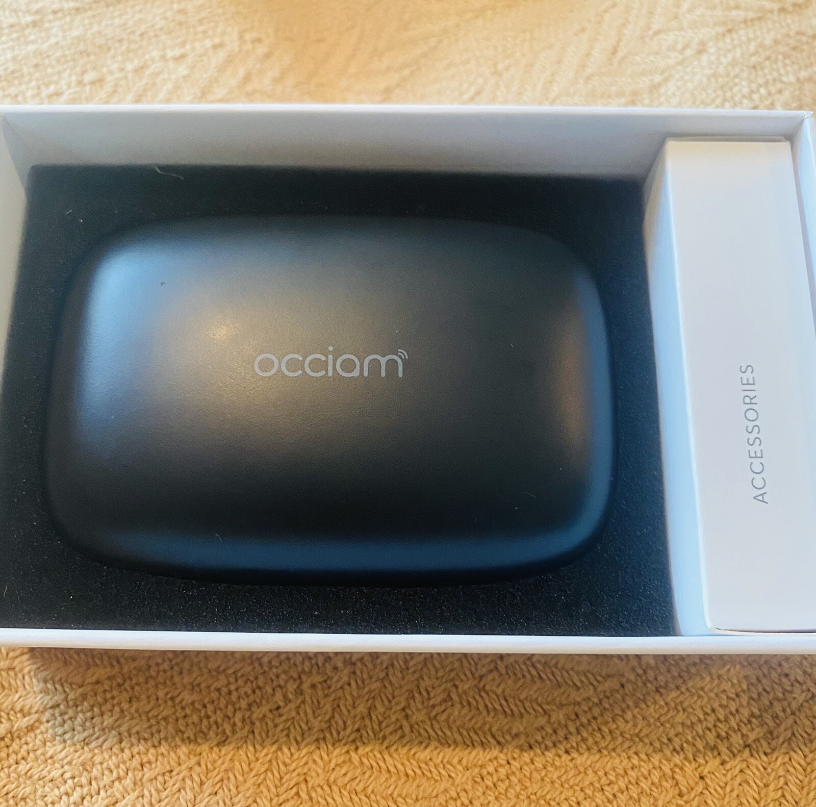 Occiam T17 Wireless Bluetooth Earbuds in Black - New Open Box-image