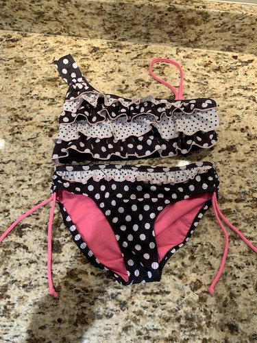 white and pink bathing suit