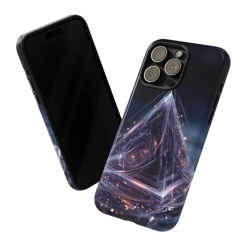 Fractal Purple Pyramid Phone Case for iPhone, Samsung Galaxy, Pixel - 第 41/256 張圖片